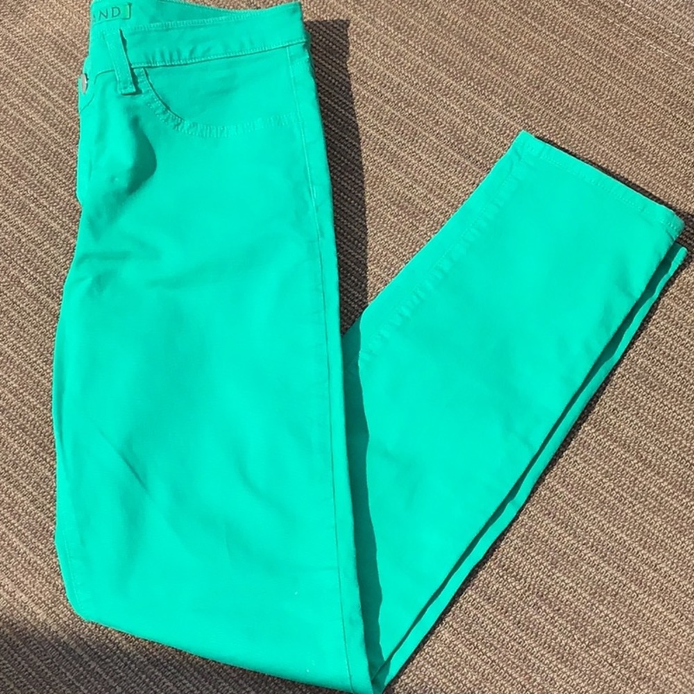 J Brand Skinny Leg Emerald Green 6